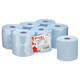 Poetspapier WypAll L10 GeneralClean 1-laags 800 vel blauw 7255