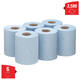 Poetspapier WypAll L10 GeneralClean 1-laags 430 vel blauw 6223