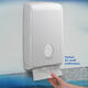 Handdoek Scott Slimfold m-vouw 1-laags 190x300mm 16x110 vel wit 5856