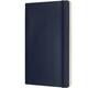 Notitieboek Moleskine large 130x210mm lijn soft cover sapphire blue
