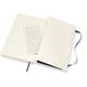 Notitieboek Moleskine large 130x210mm lijn soft cover sapphire blue
