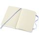 Notitieboek Moleskine pocket 90x140mm lijn soft cover hydrangea blue