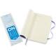 Notitieboek Moleskine pocket 90x140mm lijn soft cover hydrangea blue