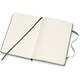 Notitieboek Moleskine pocket 90x140mm lijn hard cover myrtle green