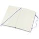 Notitieboek Moleskine large 130x210mm lijn hard cover hydrangea blue