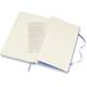 Notitieboek Moleskine large 130x210mm lijn hard cover hydrangea blue