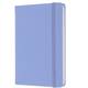 Notitieboek Moleskine pocket 90x140mm blanco hard cover hydrangea blue