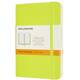 Notitieboek Moleskine pocket 90x140mm lijn soft cover lemon green