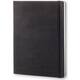 Notitieboek Moleskine XL 190x250mm ruit 5x5 hard cover zwart