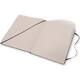 Notitieboek Moleskine XL 190x250mm ruit 5x5 hard cover zwart