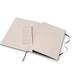 Notitieboek Moleskine XL 190x250mm ruit 5x5 hard cover zwart