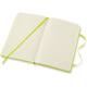Notitieboek Moleskine pocket 90x140mm blanco hard cover lemon green
