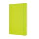 Notitieboek Moleskine large 130x210mm lijn hard cover lemon green