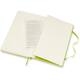 Notitieboek Moleskine large 130x210mm lijn hard cover lemon green