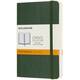 Notitieboek Moleskine pocket 90x140mm lijn soft cover myrtle green