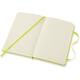 Notitieboek Moleskine pocket 90x140mm lijn hard cover lemon green
