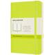 Notitieboek Moleskine pocket 90x140mm blanco soft cover lemon green