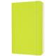 Notitieboek Moleskine pocket 90x140mm blanco soft cover lemon green