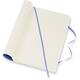 Notitieboek Moleskine large 130x210mm lijn soft cover hydrangea blue