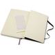 Notitieboek Moleskine pocket 90x140mm ruit 5x5mm soft cover zwart