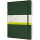 Notitieboek Moleskine XL 190x250mm blanco hard cover myrtle green