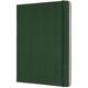 Notitieboek Moleskine XL 190x250mm blanco hard cover myrtle green