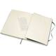 Notitieboek Moleskine XL 190x250mm blanco hard cover myrtle green
