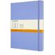 Notitieboek Moleskine XL 190x250mm lijn hard cover hydrangea blue