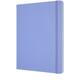Notitieboek Moleskine XL 190x250mm lijn hard cover hydrangea blue