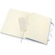Notitieboek Moleskine XL 190x250mm lijn hard cover hydrangea blue