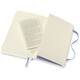 Notitieboek Moleskine pocket 90x140mm blanco soft cover hydrangea blue