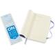 Notitieboek Moleskine pocket 90x140mm blanco soft cover hydrangea blue
