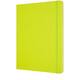 Notitieboek Moleskine XL 190x250mm blanco hard cover lemon green