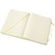 Notitieboek Moleskine XL 190x250mm blanco hard cover lemon green