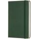 Notitieboek Moleskine pocket 90x140mm blanco hard cover myrtle green