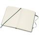 Notitieboek Moleskine pocket 90x140mm blanco hard cover myrtle green