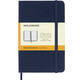 Notitieboek Moleskine pocket 90x140mm lijn hard cover sapphire blue