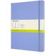 Notitieboek Moleskine XL 190x250mm blanco hard cover hydrangea blue