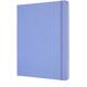 Notitieboek Moleskine XL 190x250mm blanco hard cover hydrangea blue