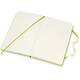 Notitieboek Moleskine large 130x210mm blanco hard cover lemon green