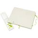 Notitieboek Moleskine large 130x210mm blanco hard cover lemon green