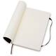 Notitieboek Moleskine large 130x210mm ruit 5x5mm soft cover zwart