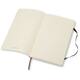 Notitieboek Moleskine large 130x210mm ruit 5x5mm soft cover zwart