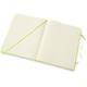 Notitieboek Moleskine XL 190x250mm lijn hard cover lemon green
