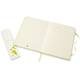 Notitieboek Moleskine XL 190x250mm lijn hard cover lemon green