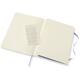 Notitieboek Moleskine XL 190x250mm lijn soft cover hydrangea blue