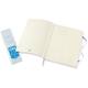 Notitieboek Moleskine XL 190x250mm lijn soft cover hydrangea blue