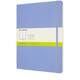 Notitieboek Moleskine XL 190x250mm blanco soft cover hydrangea blue