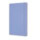 Notitieboek Moleskine large 130x210mm blanco soft cover hydrangea blue