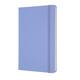 Notitieboek Moleskine large 130x210mm blanco hard cover hydrangea blue